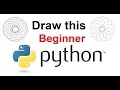 How to draw a beautiful Rosette in Python Beginner