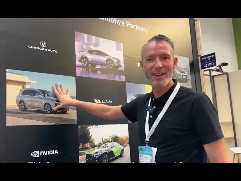 Tour pelo estande da Hesai na IAA Mobility 2023