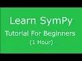 SymPy - Tutorial for Beginners Python