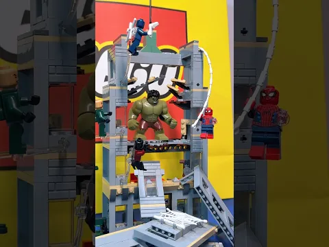 Spiderman Brand New Day Lego set. #lego #marvel #avengers #afol #hulk