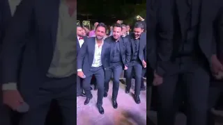 احلا دبكة مع فنان عاصي حلاني وابنه دندنها