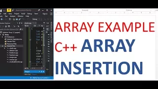 Insert Element in Array - C Programming