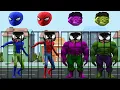 Lagu Wrong Heads Top Superheroes - Spiderman - Hulk - puzzle - dance - wrong heads