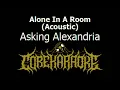 Asking Alexandria - Alone In A Room (Acoustic) [Karaoke Instrumetal]