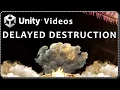 How to automatically DESTROY AN OBJECT AFTER TIME in Unity