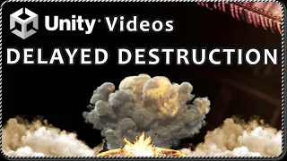 How to automatically DESTROY AN OBJECT AFTER TIME in Unity