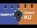 Raspberry Pi High Quality Camera M12 12 3MP IMX477R Sensor Supports M12 mount Lenses