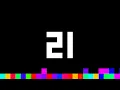 21 Seconds Timer Flowing Pixels