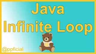 Java Infinite Loop by Example in a While Looping Structure - Java Programming