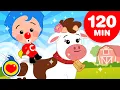 Download Lagu A Vaquinha Laura 🐮 e + canções da fazenda para crianças (120 min) | Um Herói do Coração ❤️