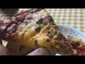 trying out CHEESEBURGER PIZZA quick review fox s pizza