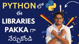 Top 10 Python Libraries in Telugu Python Libraries in Telugu Python in Telugu