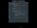 Leetcode 91 Decode Ways in Python Python Leetcode Python Coding Tutorial Python Coding ASMR