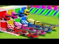 Download Lagu Garage with Colors - ALL MIXER TRUCK WITH DOUBLE FLATBED TRAILER TRUCK, SCANIA, PETERBILT, LIZARD