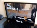 HUGE BEER RARE MILWAUKEE WISCONSIN MILLER MACRO-BREW MIRROR MOTION LIGHT-UP BOATS HARBOR SIGN 32X22