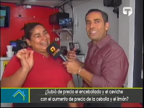 ¿Subió el precio del encebollado y el ceviche con el aumento de precio de la cebolla y el limón?