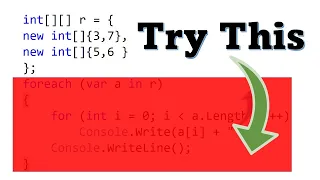 Print Entries From Array of Arrays Using a ForEach Loop and a For Loop