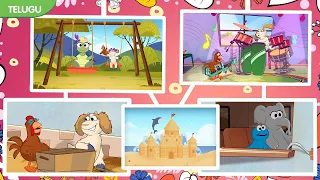 Chicken and Friends: Amapiano Dance & Adventure Compilation! | Telugu