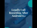 Download Lagu Call Recording Legally After Android 8.1