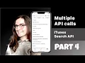 How to run multiple network requests and complex data flow in SwiftUI - iTunes Search API