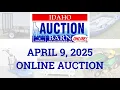 April 9 2025 Online Auction
