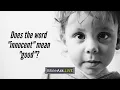Does the word innocent mean good