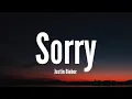 Download Lagu Justin Bieber - Sorry (Lyrics)