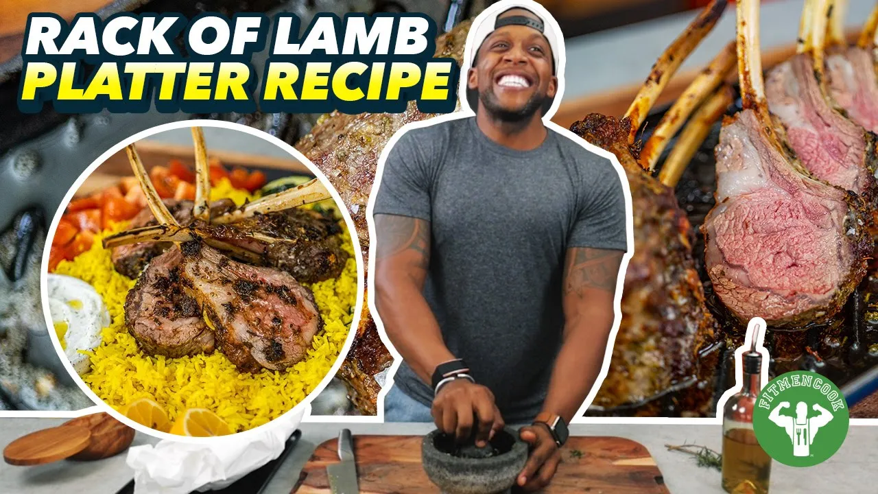 Mediterranean Herb Rack of Lamb Platter Recipe