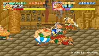 Asterix ARCADE 2 PLAYER Gameplay Walkthrough FULL GAME 4K60ᶠᵖˢ 