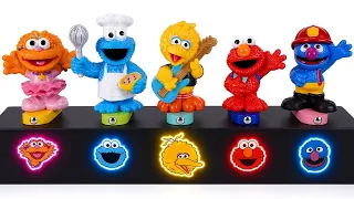 Satisfying Unboxing Sesame Street Neighborhood Friends Toys | Elmo & Friends ASMR