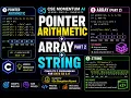 13 Pointer Arithmetic Sizeof Operator and Introduction to Arrays Strings Complete Tutorial