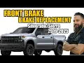 2019 2024 Chevy Silverado GMC Sierra Chevy Tahoe front brake replacement