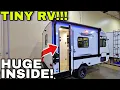 TINY outside but HUGE RV inside Jayco Jayfeather Air 15TBSL