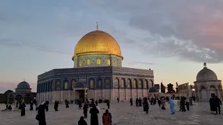 08 أذان المغرب يرفعه عزام دويك من المسجد الأقصى المبارك الجمعة 20 جمادى الآخرة 1444هجري 