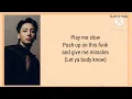 JUNGKOOK - Standing next to you (Usher remix)  Easy lyrics
