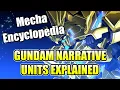 Narrative Gundam Units EXPLAINED Mecha Encyclopedia Super Robot Wars 30
