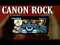 Download Lagu CANON ROCK (backing track) | Real drum cover - Reno2Jari