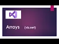 Arrays in VB net Tutorial in Hindi For Beginners Visual Studio 2022