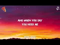 Adore You - Miley Cyrus (Lyrics)