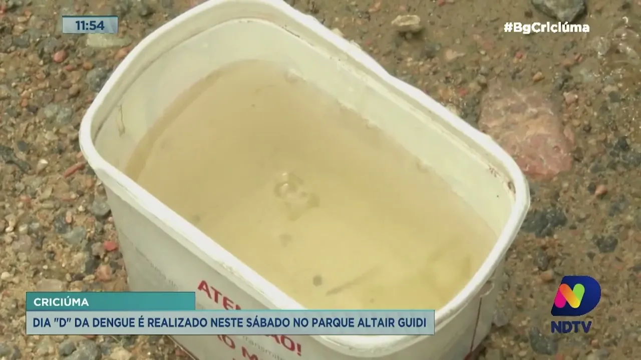 Dia D da dengue é realizado neste sábado (19) em Criciúma