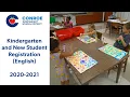 Kindergarten and New Student Registration for 2020-2021 English
