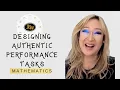 152 Designing Authentic Performance Tasks