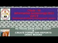 Class 10 - IT-UNIT-3 RDBMS-RETRIEVE DATA USING QUERY CREATE FORMS AND REPORTS