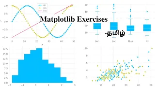 Matplotlib Concept in Tamil Hands-on Data Visualization JupyterNotebook Machinelearning
