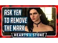 Witcher 3 Ask Yennefer to Remove Master Mirror aka Gaunter O Dimm s Mark HEARTS OF STONE