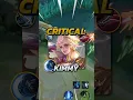 Critical Kimmy vs Mage Kimmy! Mobile Legends #mobilelegends #mlbb #gaming