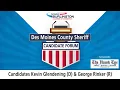 2020 Des Moines County Sheriff Forum