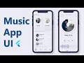 Music Player App - Flutter UI