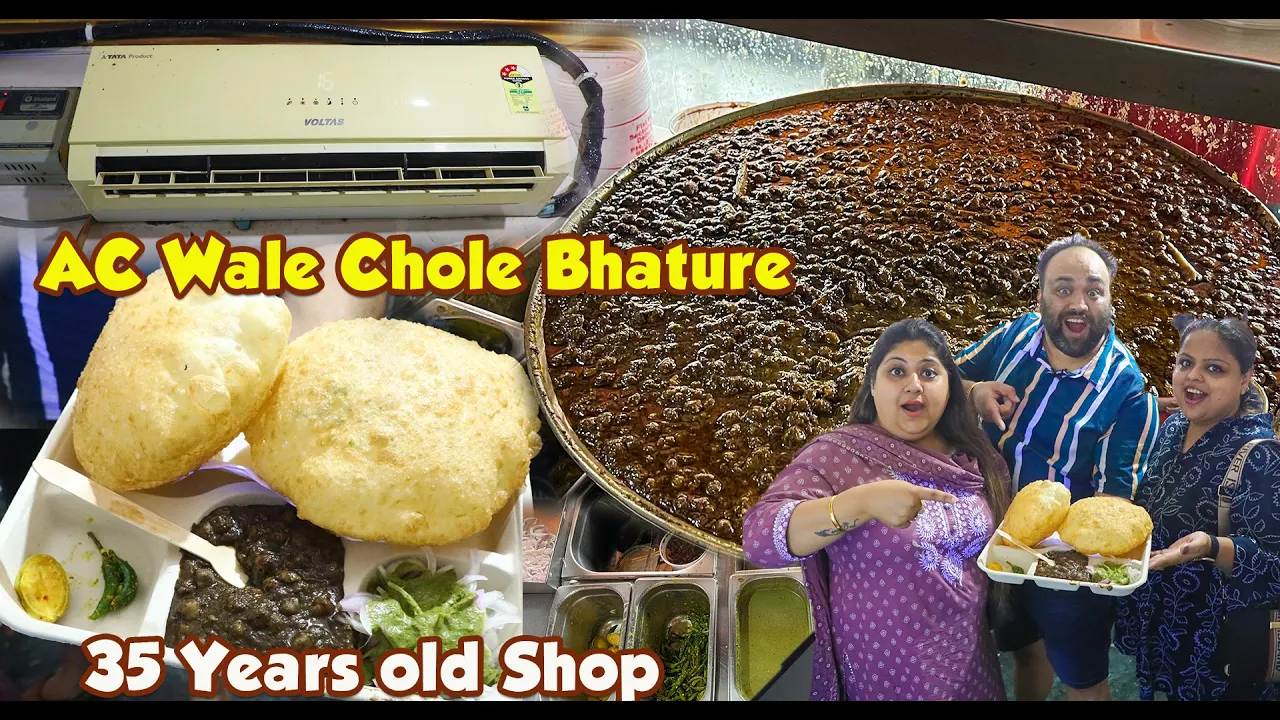 AC      Best Chole Bhature In Rohini   Gopal Ji