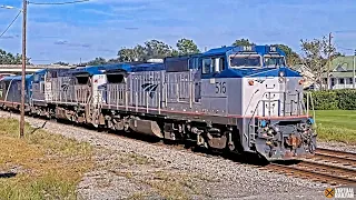 Amtrak Auto Train with DASH 8 Locomotives